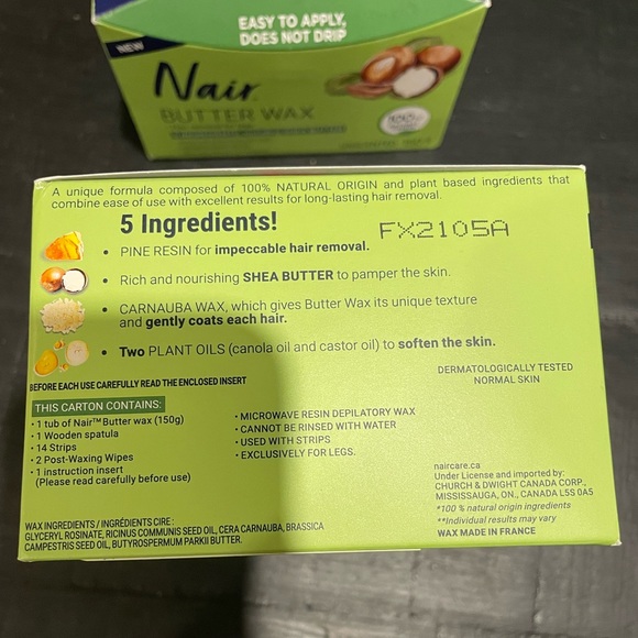 Set of 2 Nair Butter wax - Picture 2 of 3